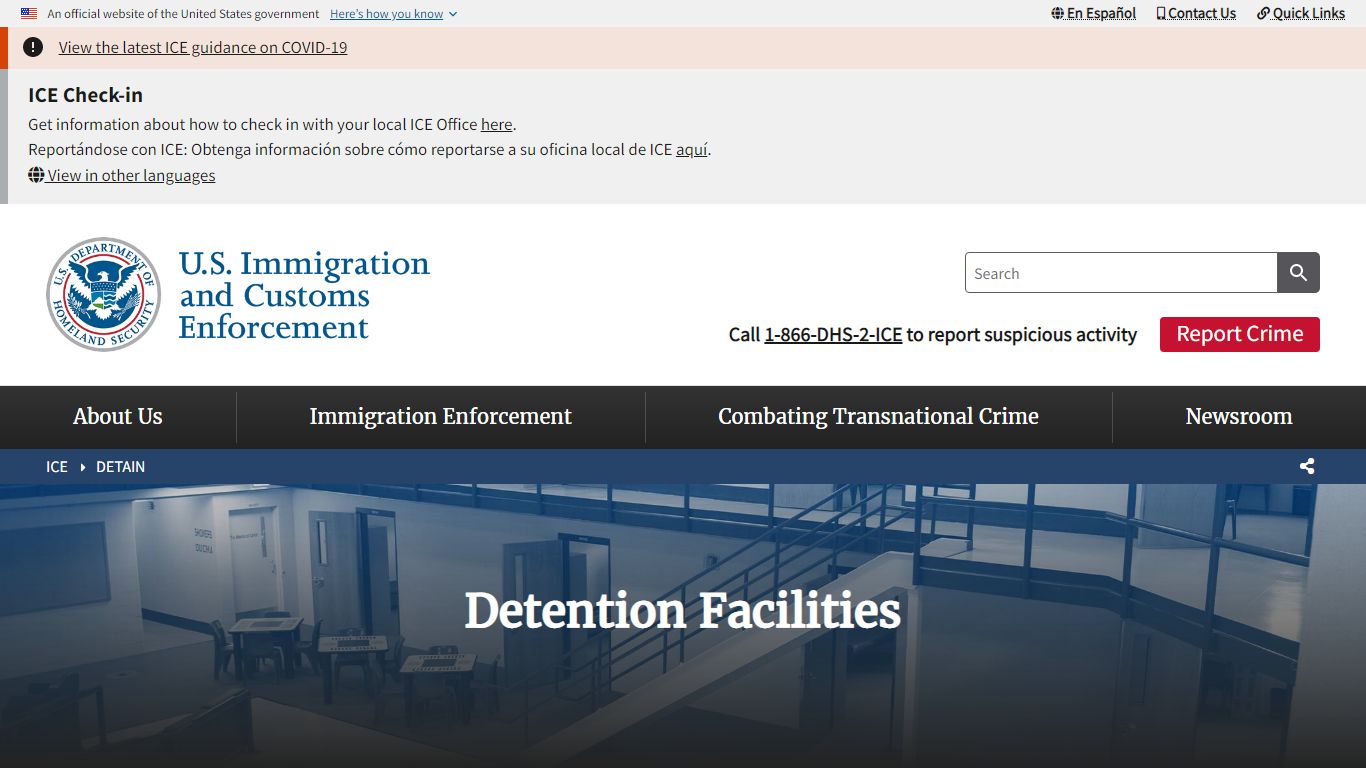 Detention Facilities | ICE